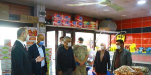 Malazgirt'te Kovid-19 denetimi yapıldı