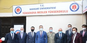 Yüksekova Meslek Yüksekokulu binası açıldı
