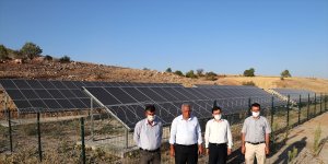 Güneş Enerjisi Santrali sayesinde içme suyu için elektrik faturası ödemiyorlar