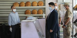 Hamur'da Kovid-19 denetimi yapıldı