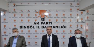 AK Parti Bingöl İl Başkanlığına atanan Sağlar, göreve başladı