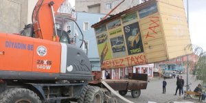 Ağrı Diyadin’deki merkez taksi durakları yenileniyor