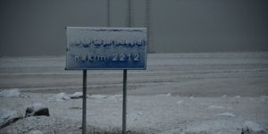 Sakaltutan Geçidi'nde kar yağışı