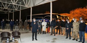 Van'da görev yapan polis özel harekat timleri Suriye'ye uğurlandı