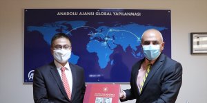 Van Cumhuriyet Başsavcısı Oğuzhan Dönmez'den AA'ya ziyaret