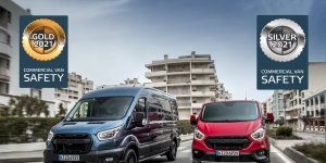 Euro NCAP'in ilk kez düzenlediği aktif güvenlik testinde Ford Transit ve Transit Custom'a 2 ödül