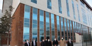 Başkan Çoban, yeni hastane binasında incelemelerde bulundu