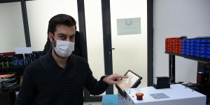 Yerli üretilen lazerli lam yazma cihazında seri üretim hazırlığı