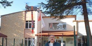 Elazığ'ın Ağın ilçesinde drone ile maske dağıtıldı