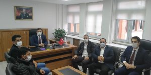 Ağrı Yurt Ay Der Başkanı Çirik'ten Vali Yardımcısı Ersöz'e 'hayırlı olsun' ziyareti