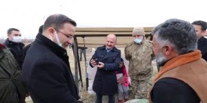 İçişiler Bakanı Soylu, Ağrı Dağı eteğinde yaşayan köydeki vatandaşlarla telefonda sohbet etti