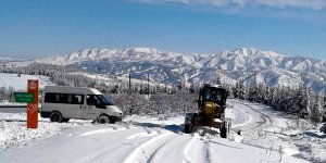 Elazığ, Şırnak, Mardin ve Siirt'te kar nedeniyle toplam 280 köy, 25 mahalle ve 3 mezra ile ulaşım sağlanamıyor