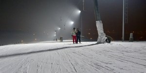 Ağrı, gece kayağı ile buluştu