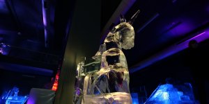 'Türkiye'nin tek buz müzesi' ziyaretçilerini adeta kutuplarda gezintiye çıkarıyor