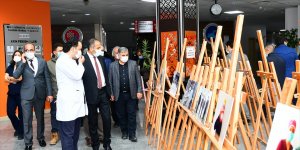 Sağlık çalışanlarından Kovid-19 farkındalık sergisi