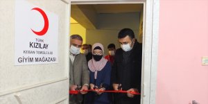 Kızılay Keban'da temsilcilik ve sosyal market açtı