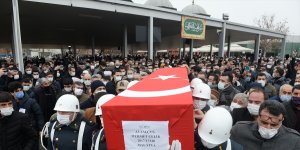 Şehit Uzman Çavuş Mehmet Çelik Malatya'da son yolculuğuna uğurlandı