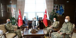 Korgeneral Erbaş'dan, Bitlis Valisi Çağatay'a ziyaret