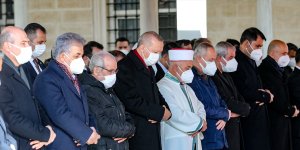 Cumhurbaşkanı Erdoğan, Elazığlı kanaat önderi Hafız Abdullah Nazırlı'nın cenaze törenine katıldı: