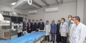 YYÜ Dursun Odabaş Tıp Merkezine yeni anjiyografi cihazı alındı