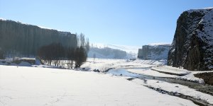 "Doğu'nun Ihlara Vadisi" kışın tüm güzelliklerini yansıtıyor