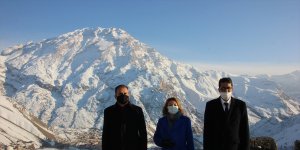 Kültür ve Turizm Bakan Yardımcısı Yavuz, Hakkari'de incelemelerde bulundu