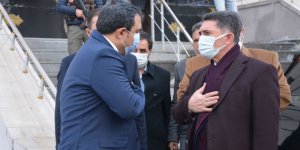Milletvekili Çelebi, Diyadin’de yeni göreve başlayan Balcı’yı ziyaret etti