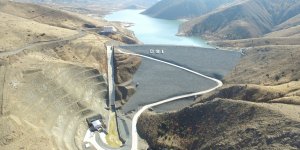 Elazığ'da DSİ Genel Müdürlüğü'nün içme suyu tesisleri için çalışmaları devam ediyor