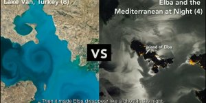 NASA'dan yarı finale kalan 'Van Gölü' fotoğrafı paylaşımı