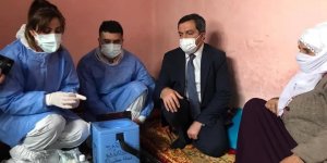 Malatya'da sağlık müdürü Covid 10 aşı çalışmalarını denetledi