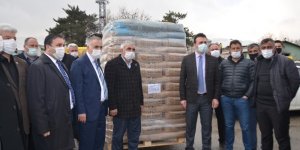 Muş'ta 3 bin çiftçiye bin 560 ton buğday tohumu