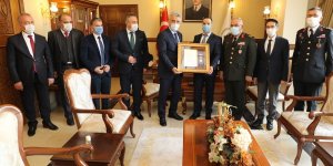 Erzincan'da Devlet Övünç Madalyası ve Beratı Töreni düzenlendi