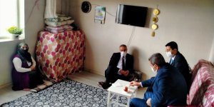 Korkut Kaymakamı Uzun ve Belediye Başkanı Pekbay'dan aile ziyareti