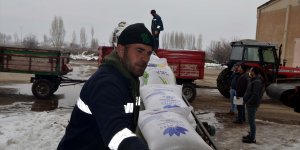 Muş'ta bin 500 çiftçiye gübre ve tohum desteği verildi