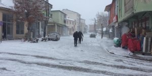 Bingöl'de kar ve tipi nedeniyle Karlıova'da okullar tatil edildi