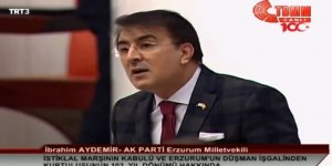 Milletvekili Aydemir: 'Erzurum Destanlar şehridir'