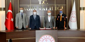 AİÇÜ ile Ağrı Valiliği Arasında İş Birliği Protokolü İmzalandı
