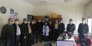 Bulanık'ta AK Parti yönetimi hasta ziyaretinde bulundu