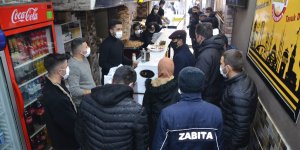 Yüksekova'da Kovid-19 denetimi yapıldı