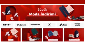 Amazon.com.tr'de "Büyük Moda İndirimi" başladı