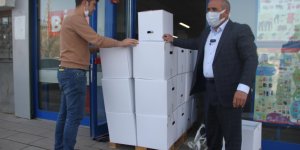 Konakkuran Belediyesinden gıda yardımı