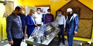 Malatyalı sanatçılar tarihi Yeşilyurt konaklarını gezdi