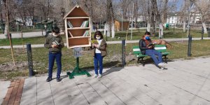 Kafkas Üniversitesi öğrencilerinden "Her Yerde Kitap" projesi