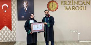 Stajyer avukatlar ruhsatnamelerini aldılar