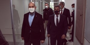 İçişleri Bakanı Süleyman Soylu, Bingöl'de incelemelerde bulundu