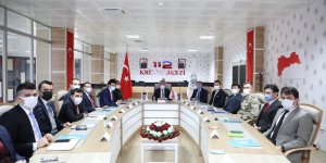 Erzincan'da İl Güvenlik ve Asayiş Koordinasyon Kurulu Toplantısı yapıldı