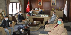 Türkiye Gençlik Vakfı'ndan Ağrı Milli Eğitim Müdürü Tekin'e ziyaret
