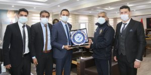 TFFHGD Ağrı Şubesinden, İl Emniyet Müdürü Özen'e Ziyaret