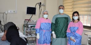 Van'da son teknolojik cihazlarla endoskopi hizmeti veriliyor