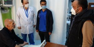 Iraklı hastanın kalp kapağı ameliyatsız değiştirildi